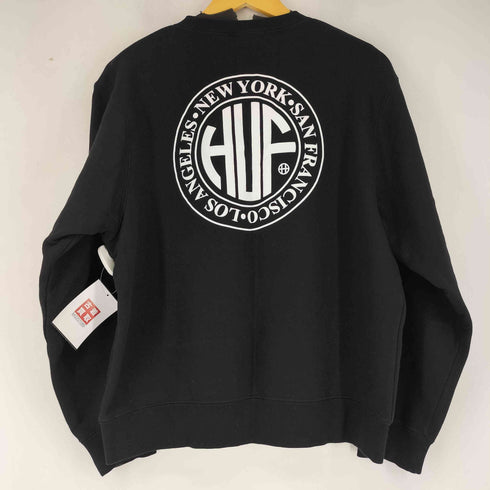 ハフ HUF 20th anniversaryプリントクルーネックスウェット メンズ import:M